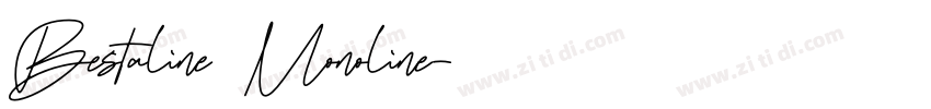 Bestaline Monoline字体转换